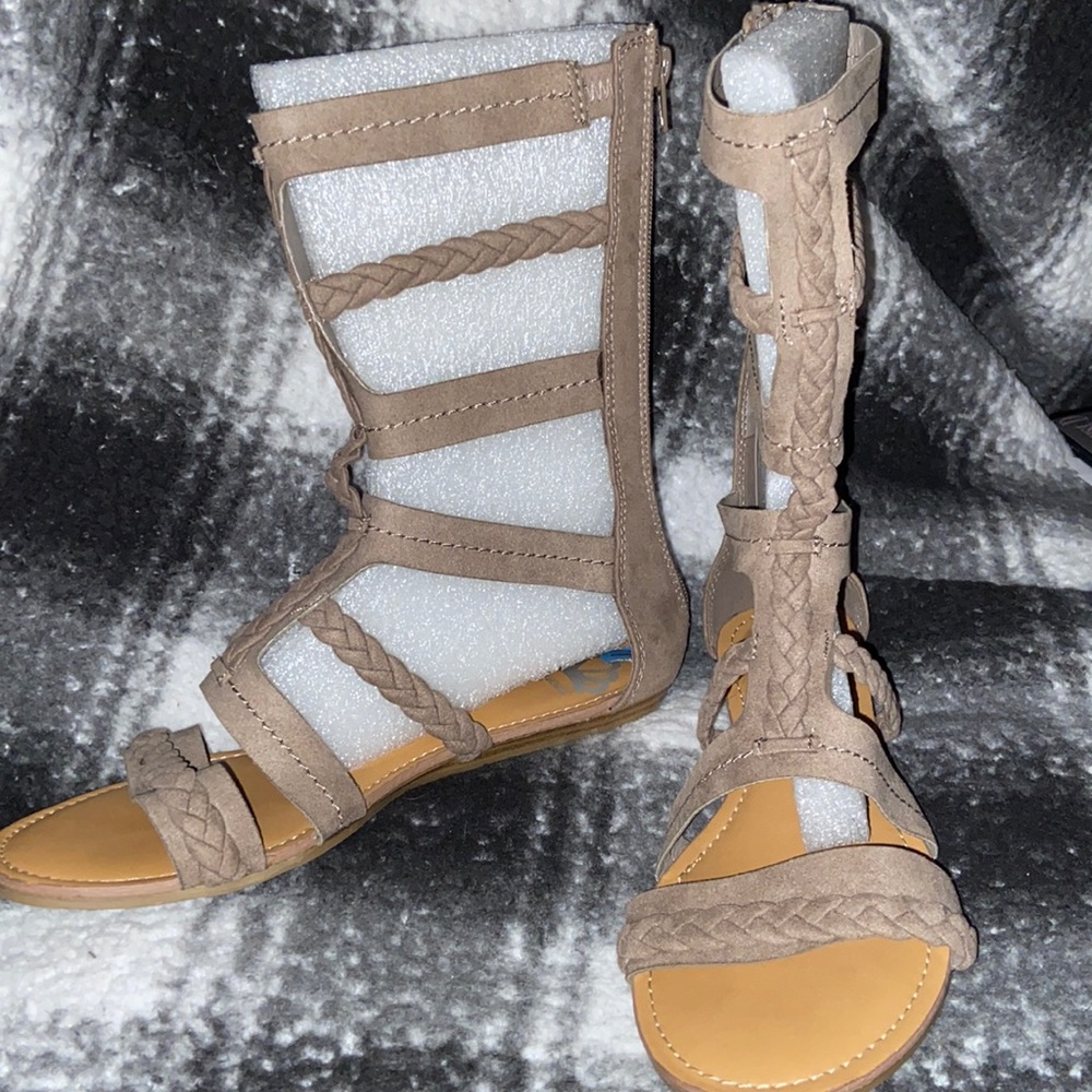 Gladiator inspired sandals by Fergie